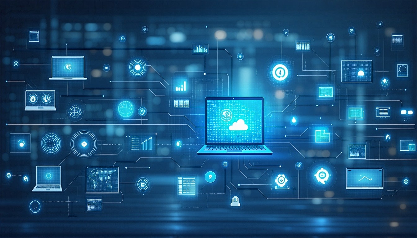 Illustration of streamlined IT processes